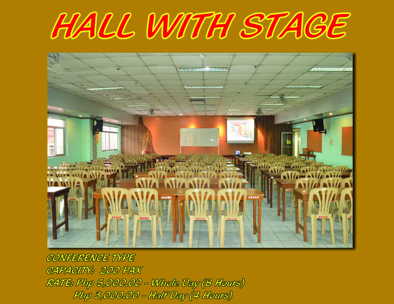 Hall With Stage