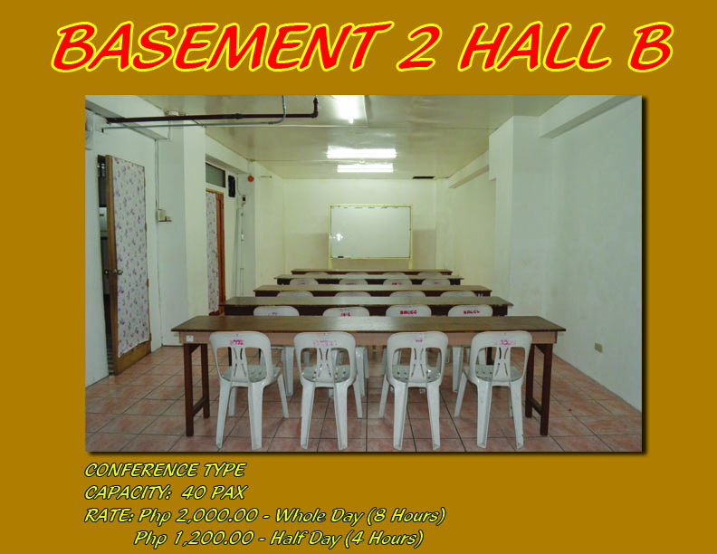 Basement 2 Hall B