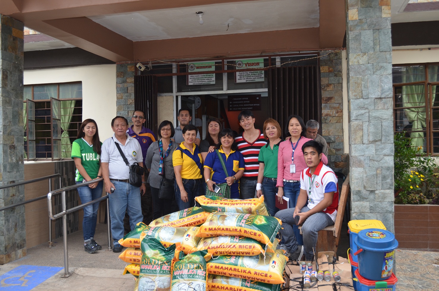 Relief Goods for Typhoon Victims